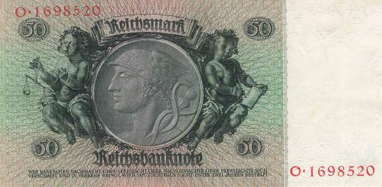 50 Mark 1933 ro.175a E/O